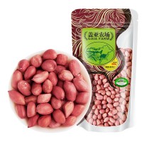 【廠家】批發(fā)代加工 蓋亞農(nóng)場(chǎng)有機(jī)紅皮花生仁300g東北粗糧雜糧米